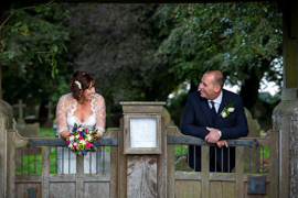 wedding aldington church