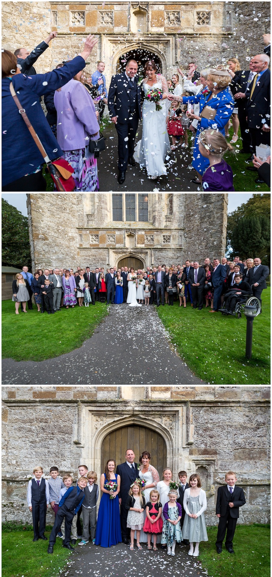 wedding aldington church