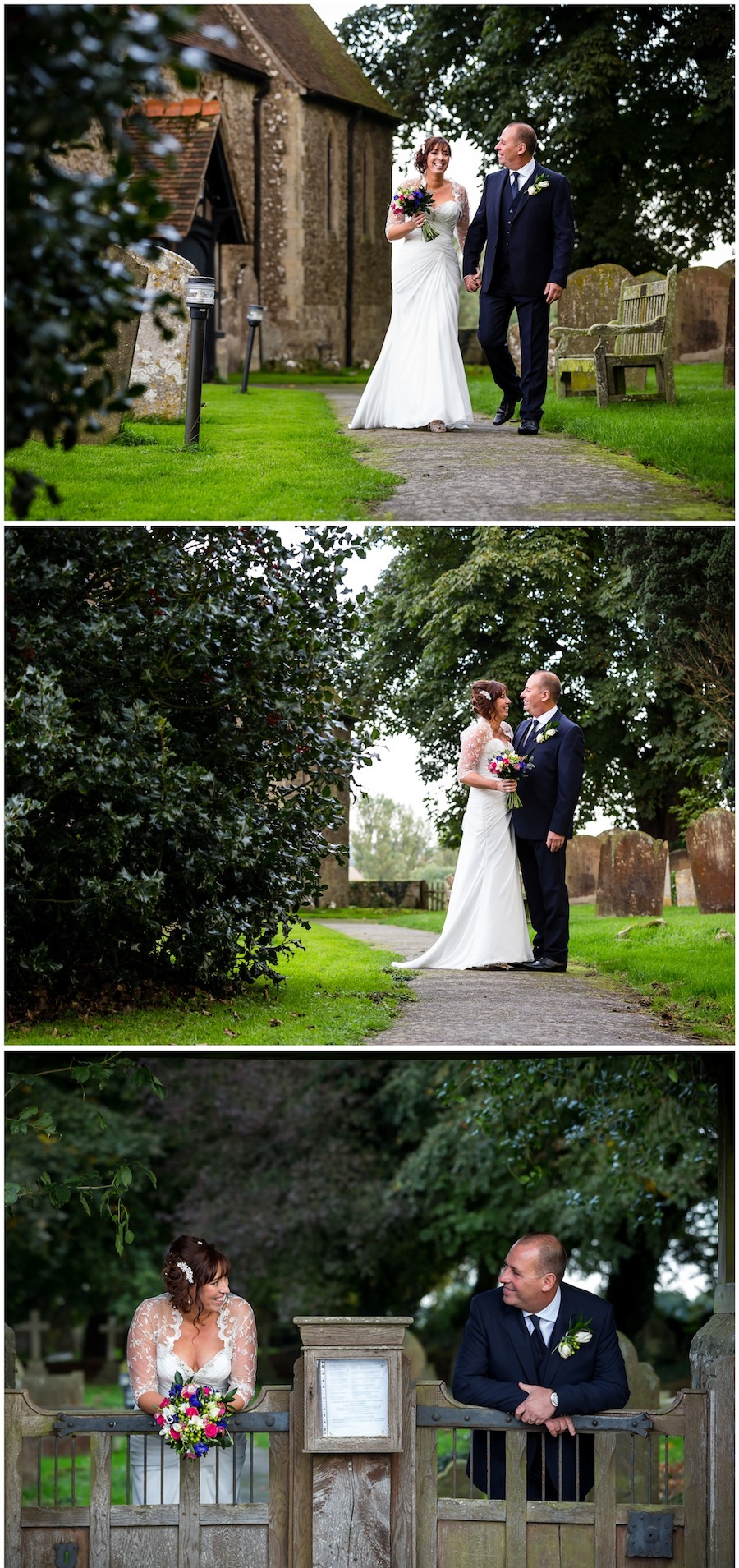 wedding aldington church