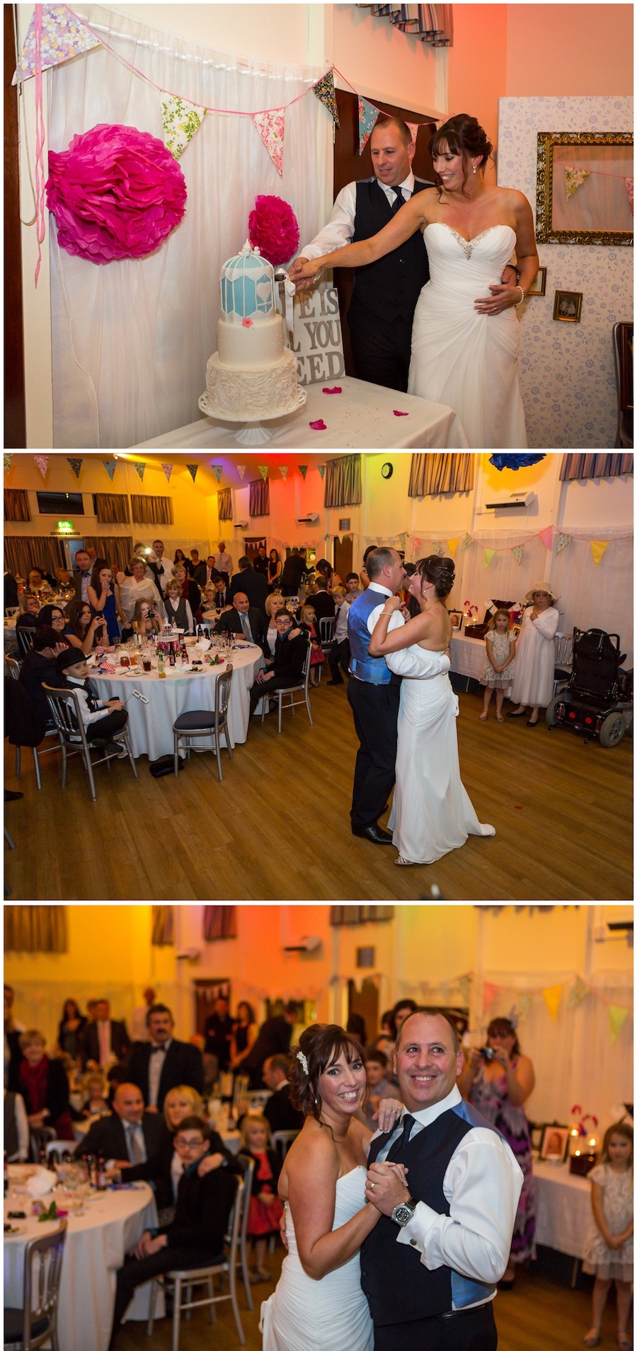 wedding lympne village hall