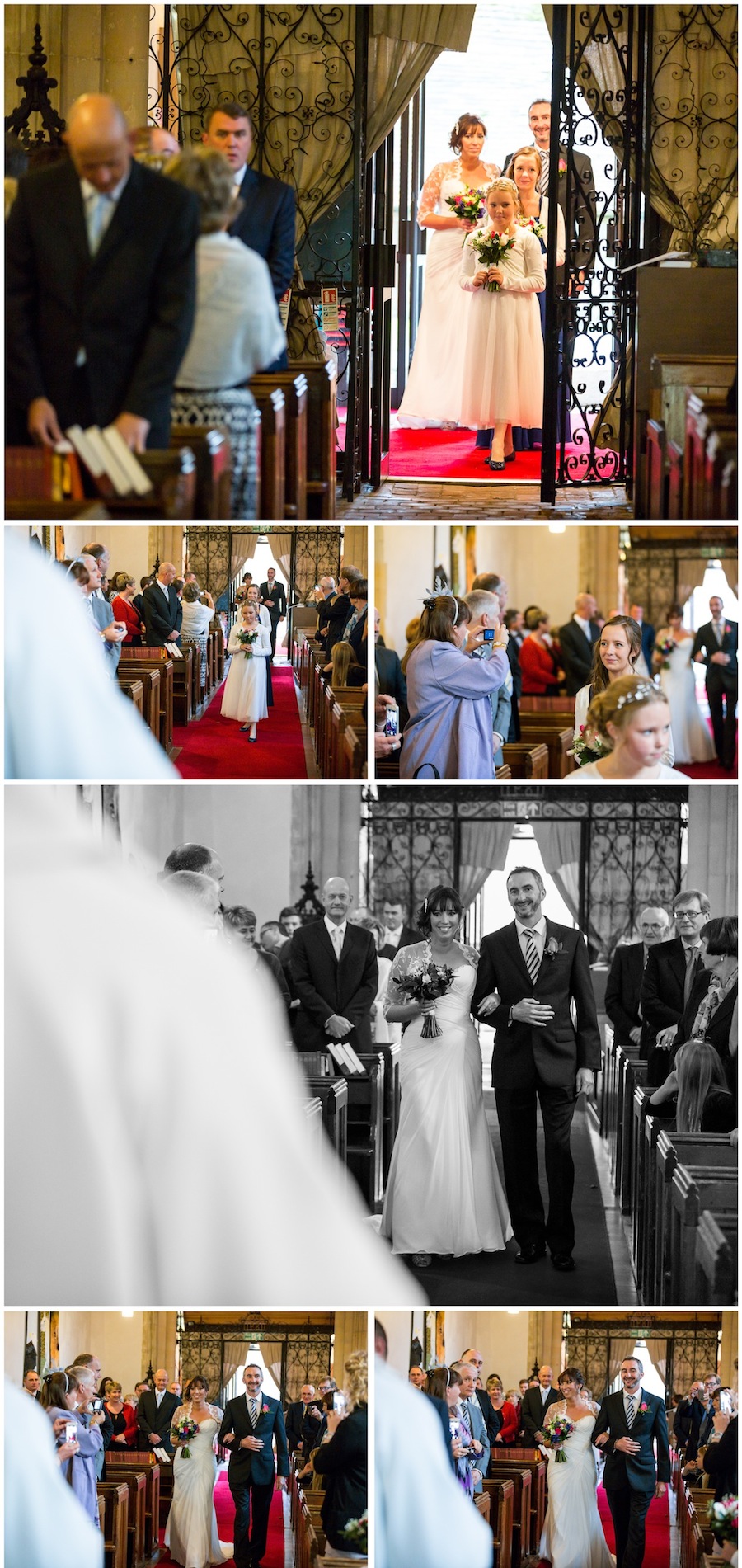 wedding aldington church