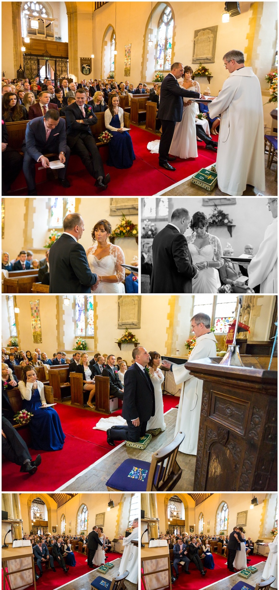 wedding aldington church