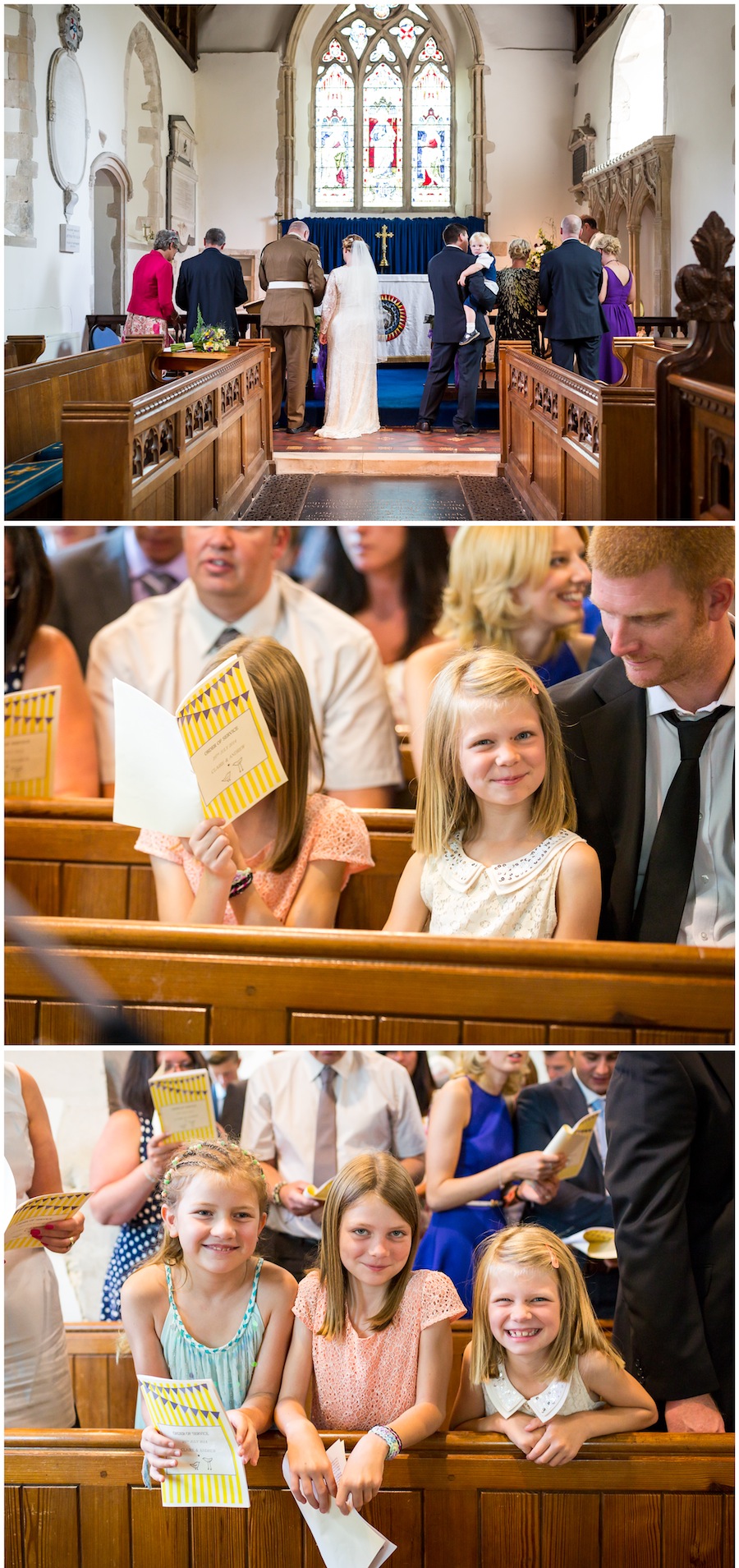 wedding woodensborough church