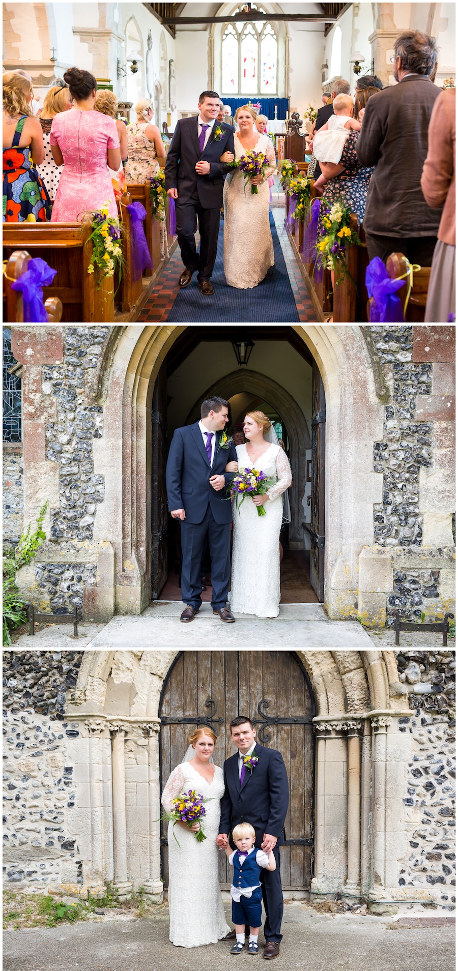 wedding woodensborough church