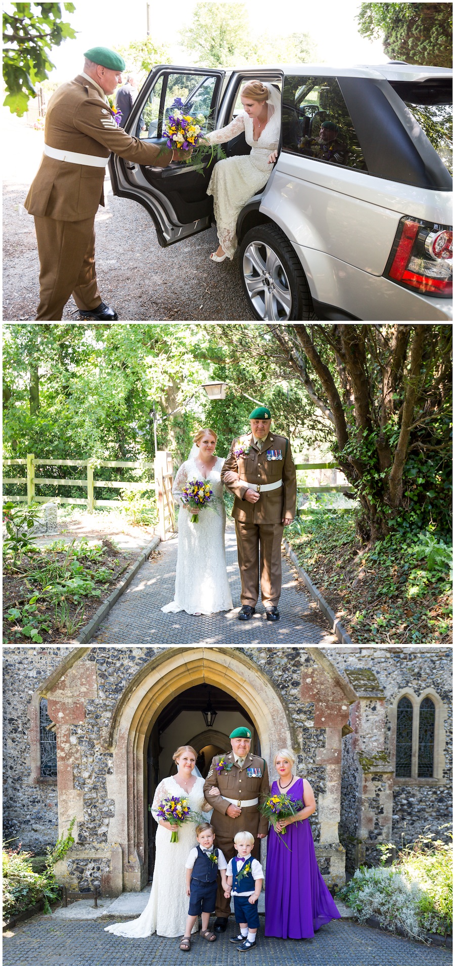 wedding woodensborough church