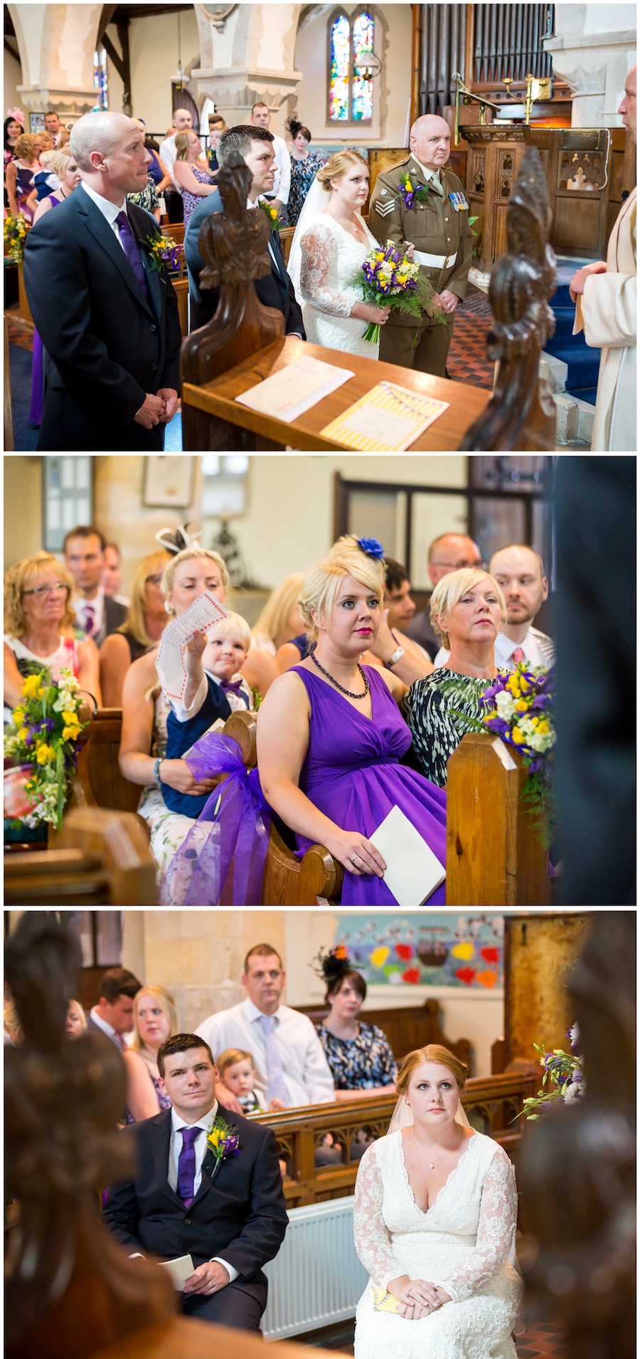 wedding woodensborough church