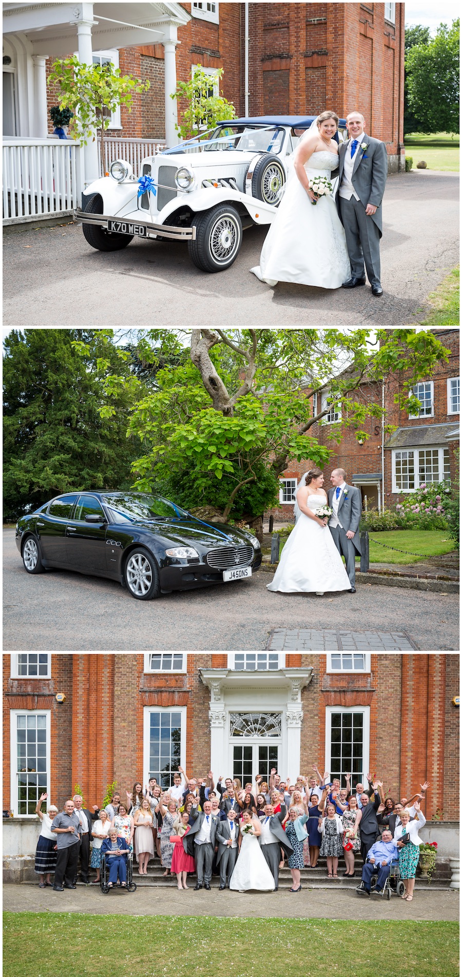 Bradbourne House wedding photography