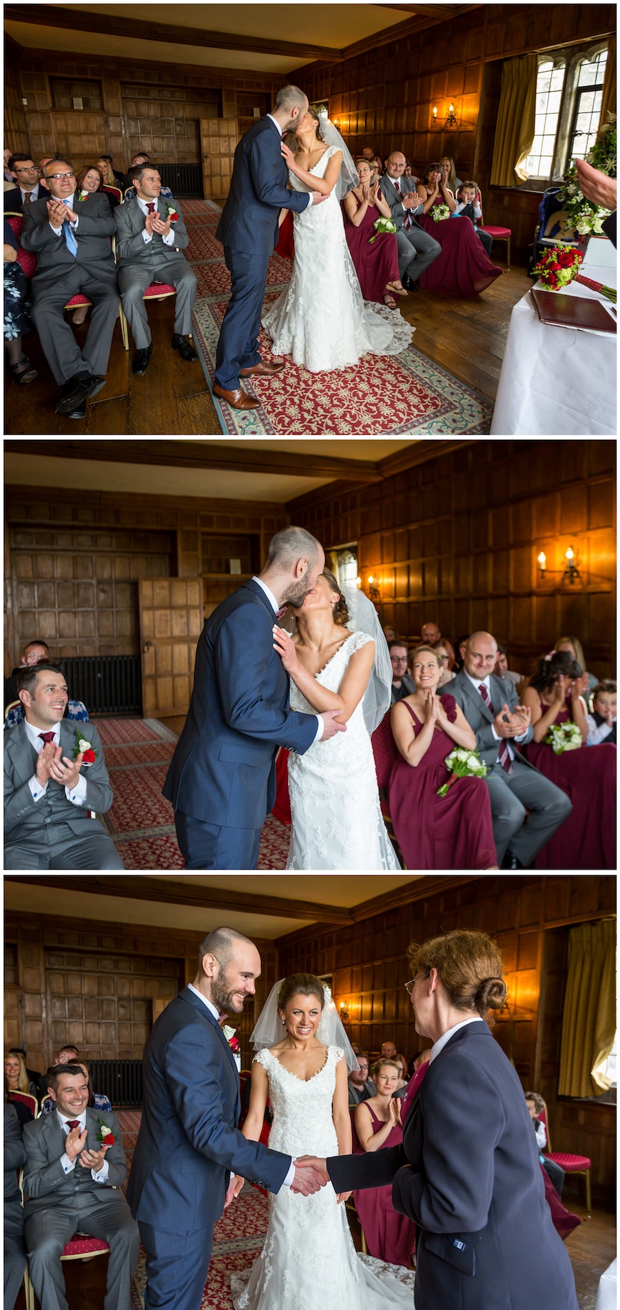 wedding lympne castle