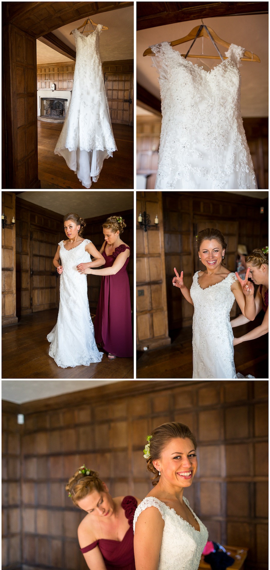 wedding lympne castle