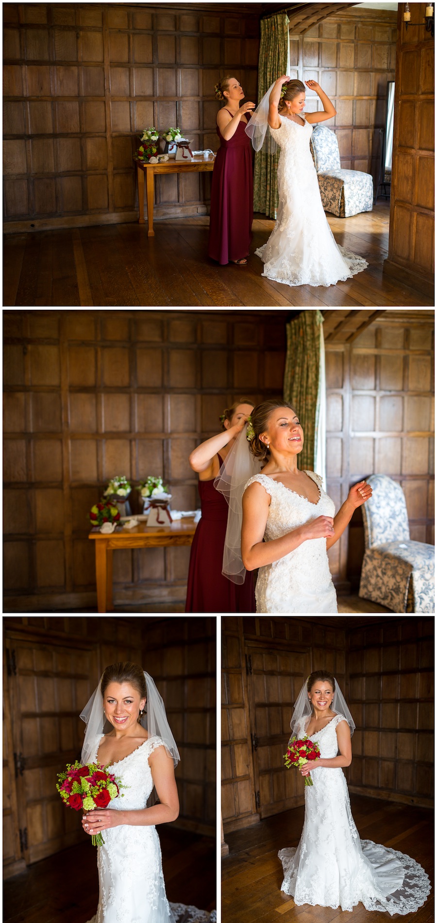 wedding lympne castle