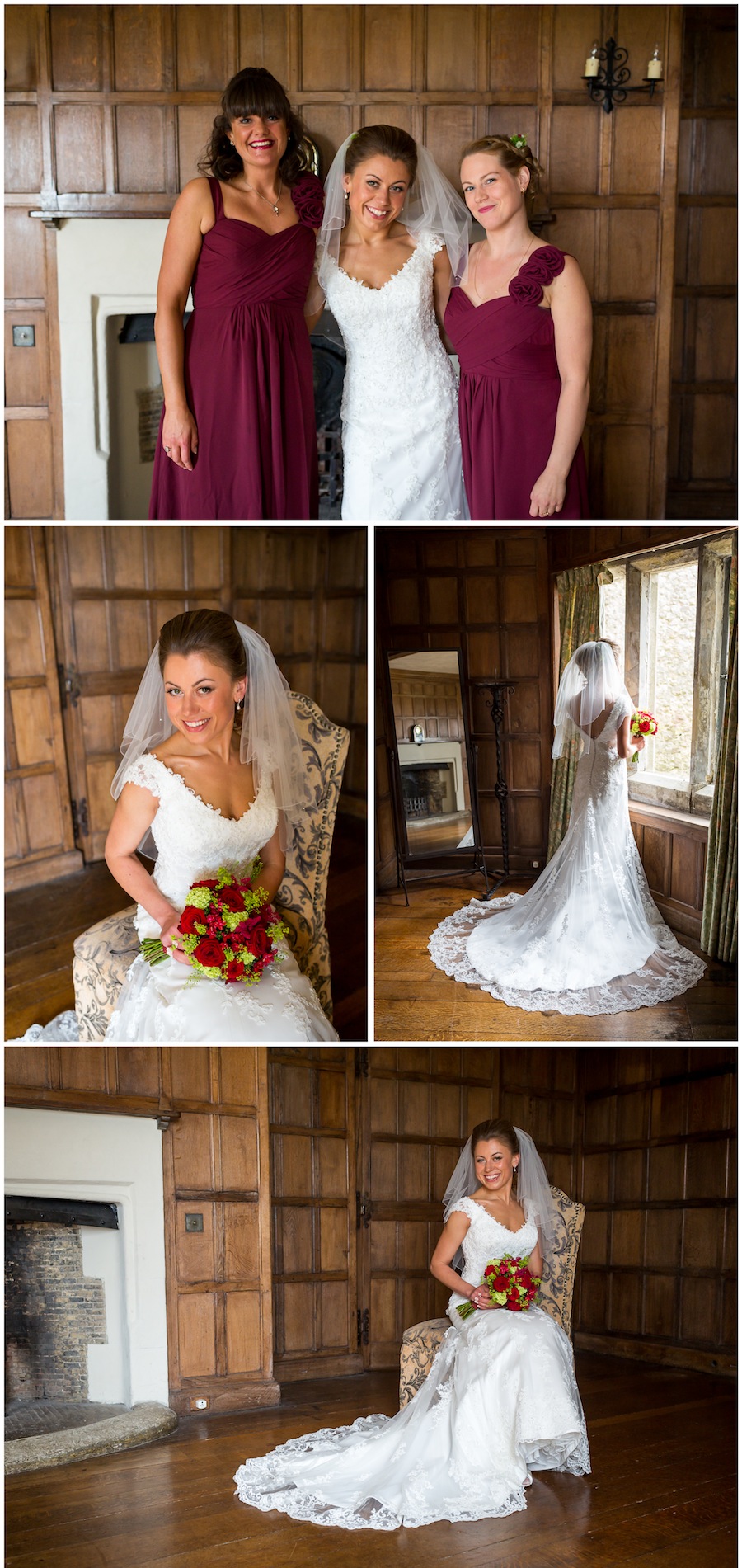 wedding lympne castle