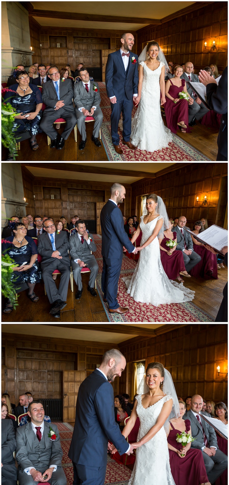 wedding lympne castle