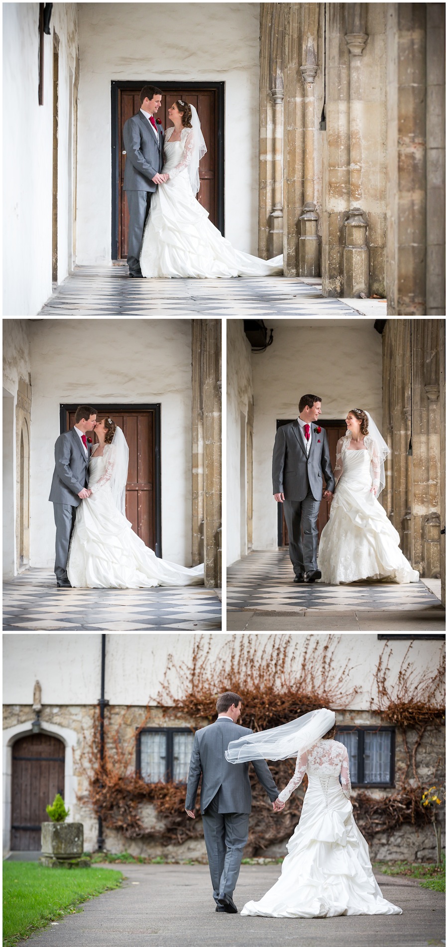 Aylesford Priory wedding photography