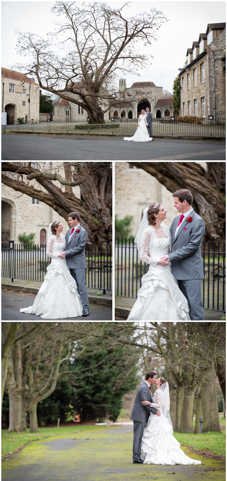 Aylesford Priory wedding photography