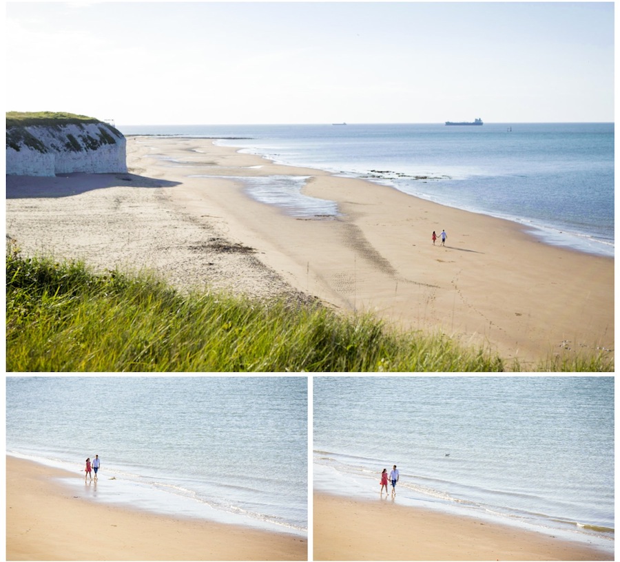 engagement shoot broadstairs beach