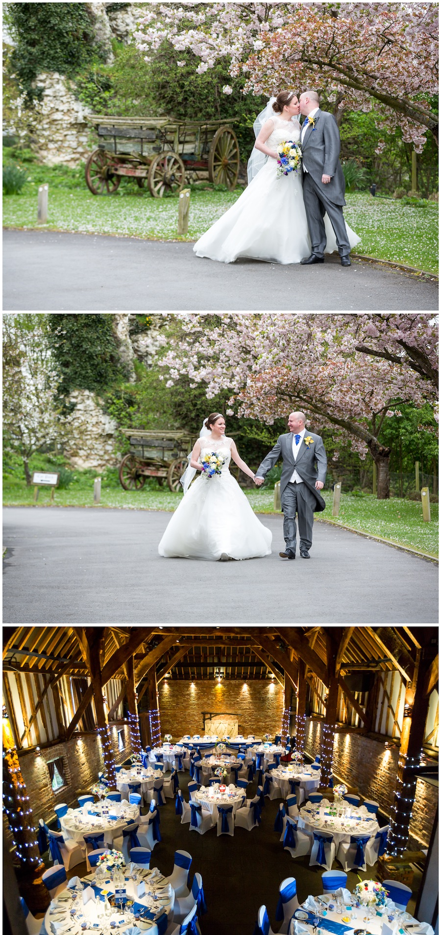 Cooling Castle Barn wedding photography