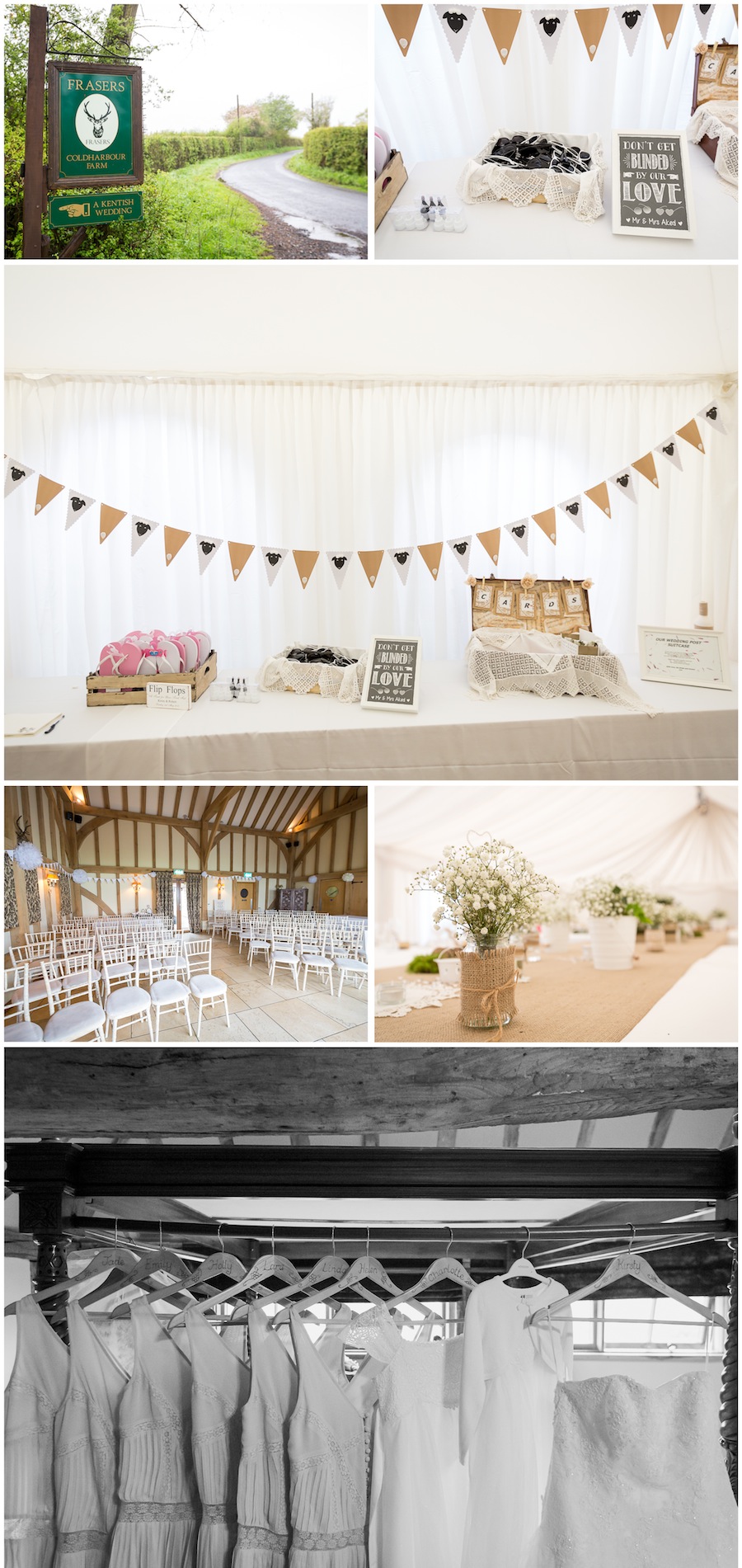 wedding Frasers, Coldharbour Farm