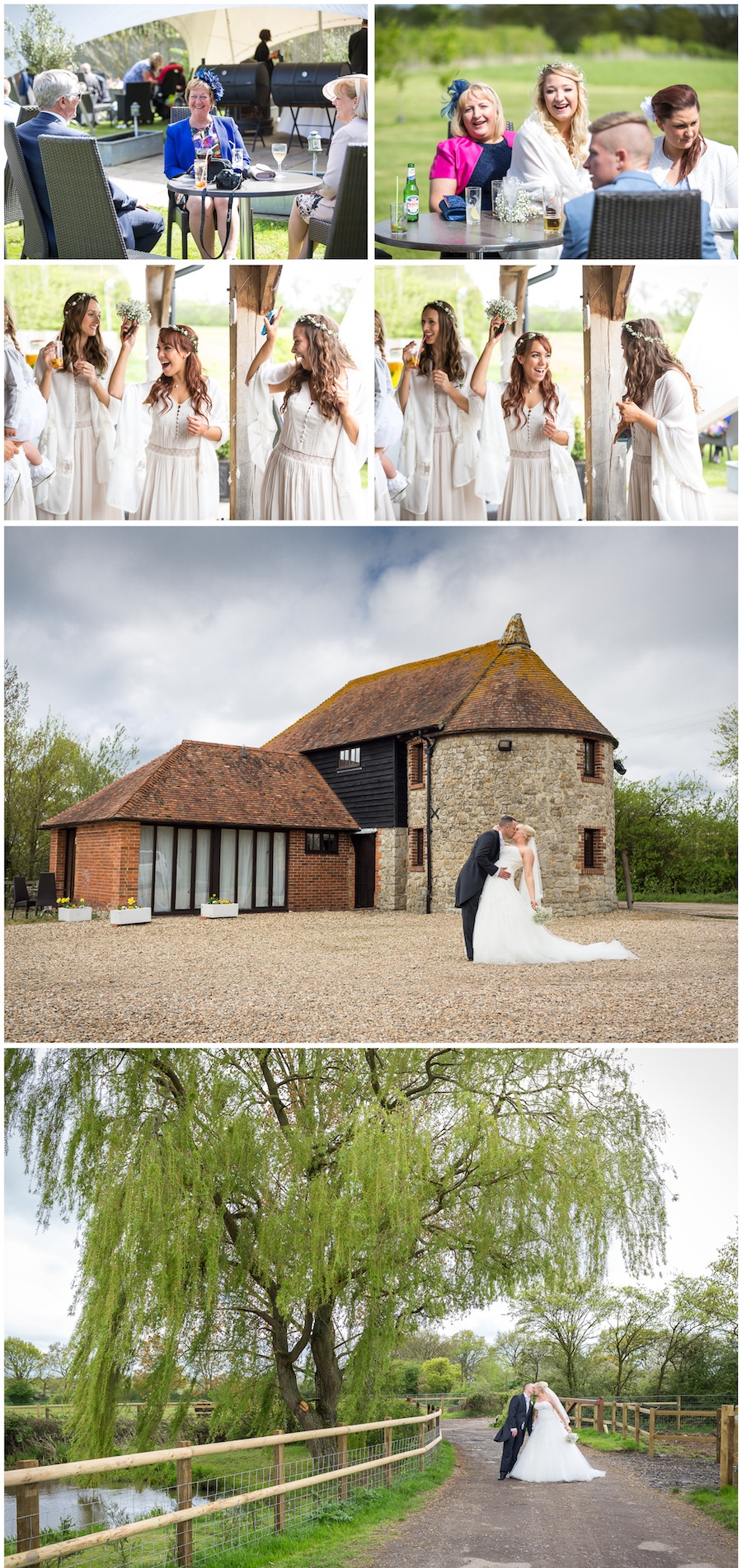 Frasers, Coldharbour Farm wedding photography