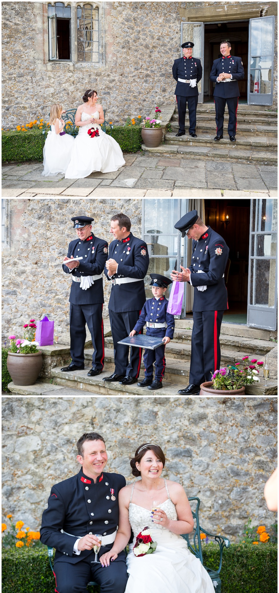 Lympne Castle wedding photography