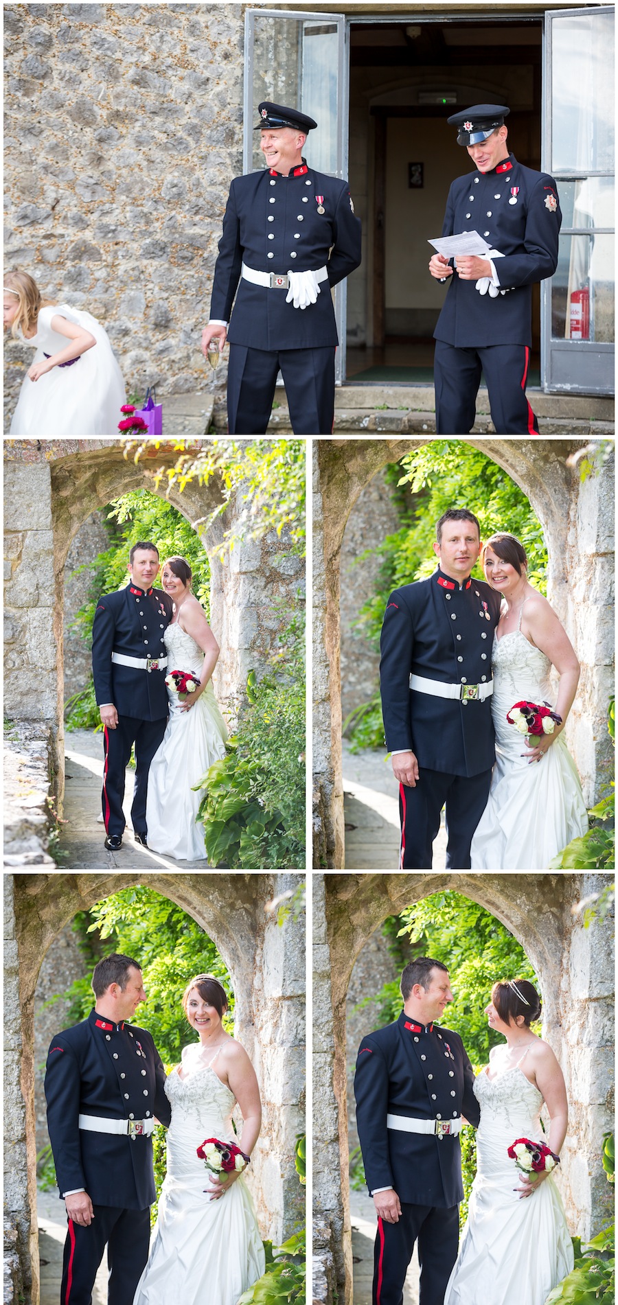 Lympne Castle wedding photography