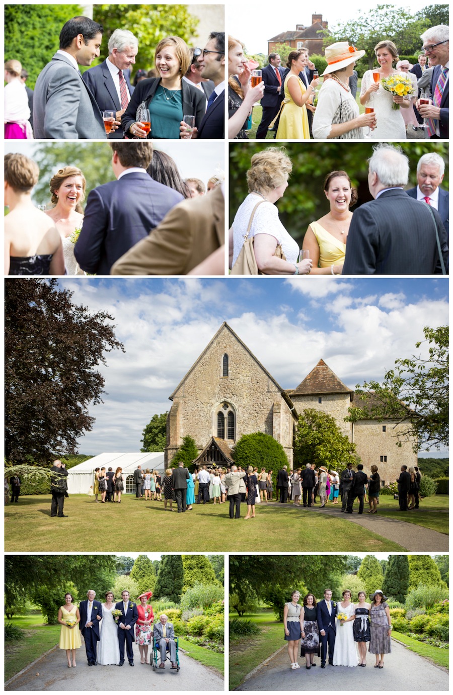 Wedding St Augustines Priory Bilsington