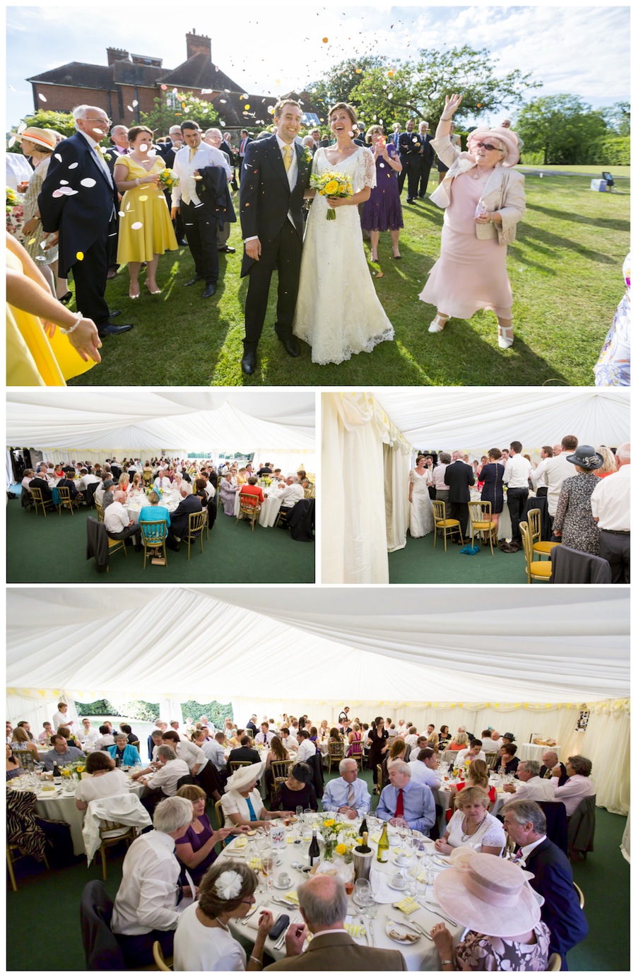 Wedding St Augustines Priory Bilsington