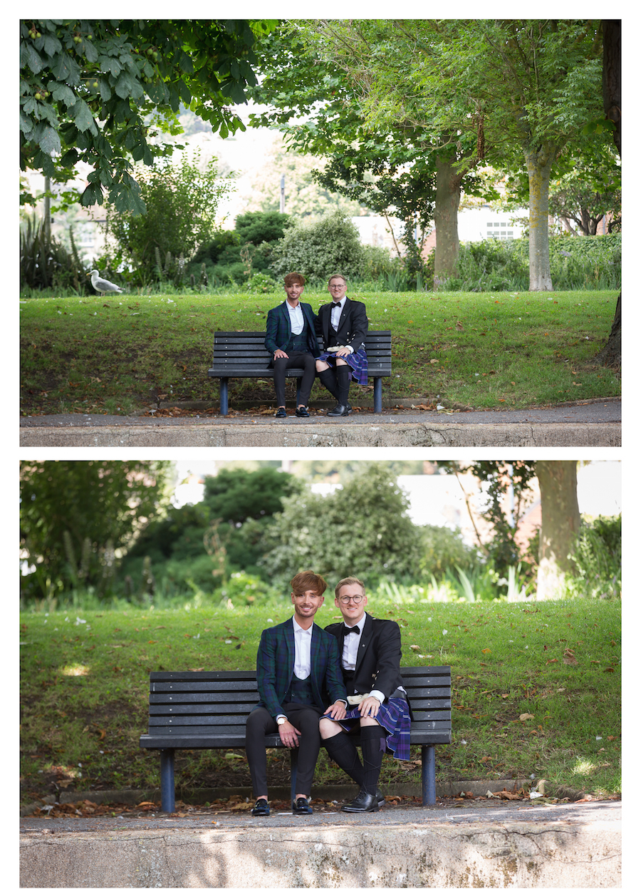 hythe canal wedding photos