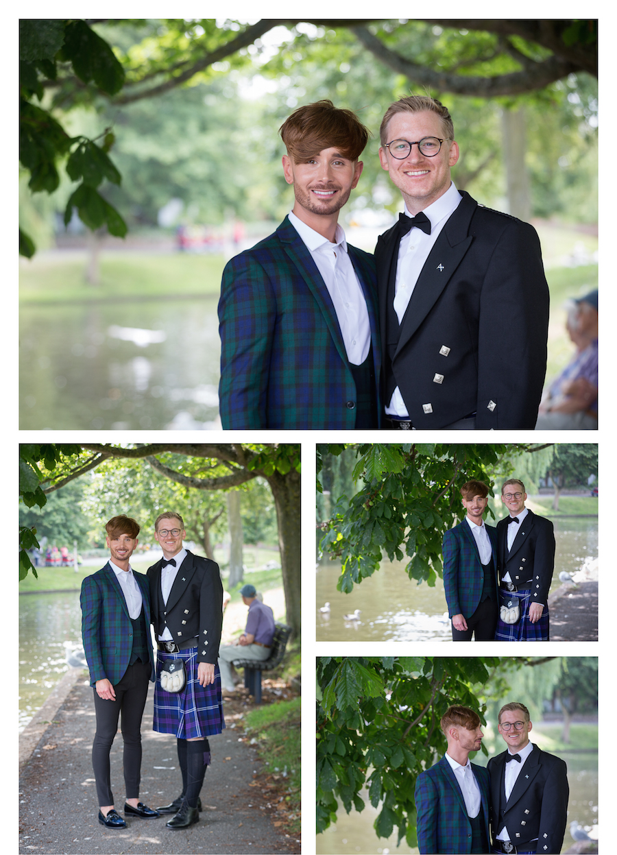 hythe canal wedding photos