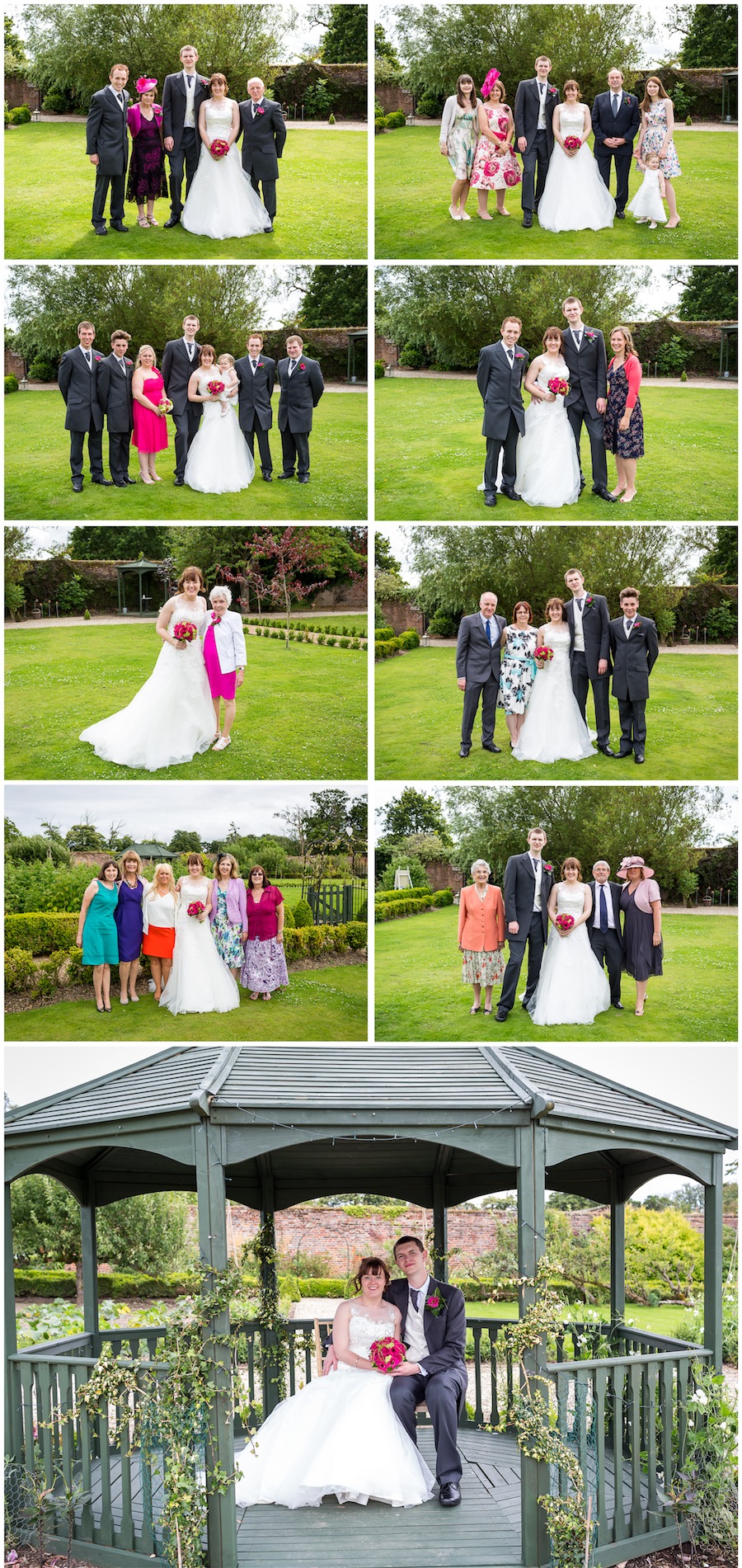 Secret Garden Ashford wedding photography