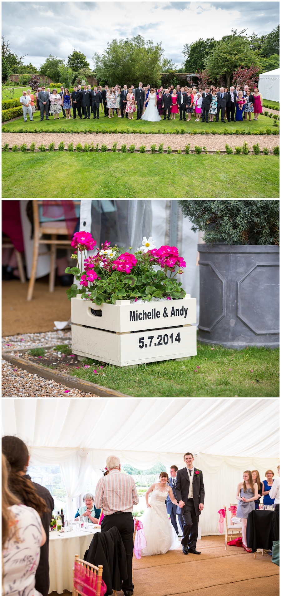 Secret Garden Ashford wedding photography