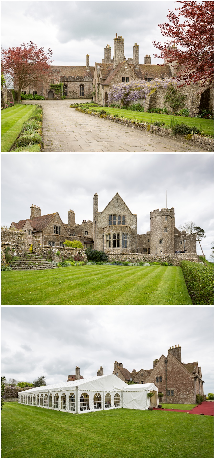 wedding lympne castle