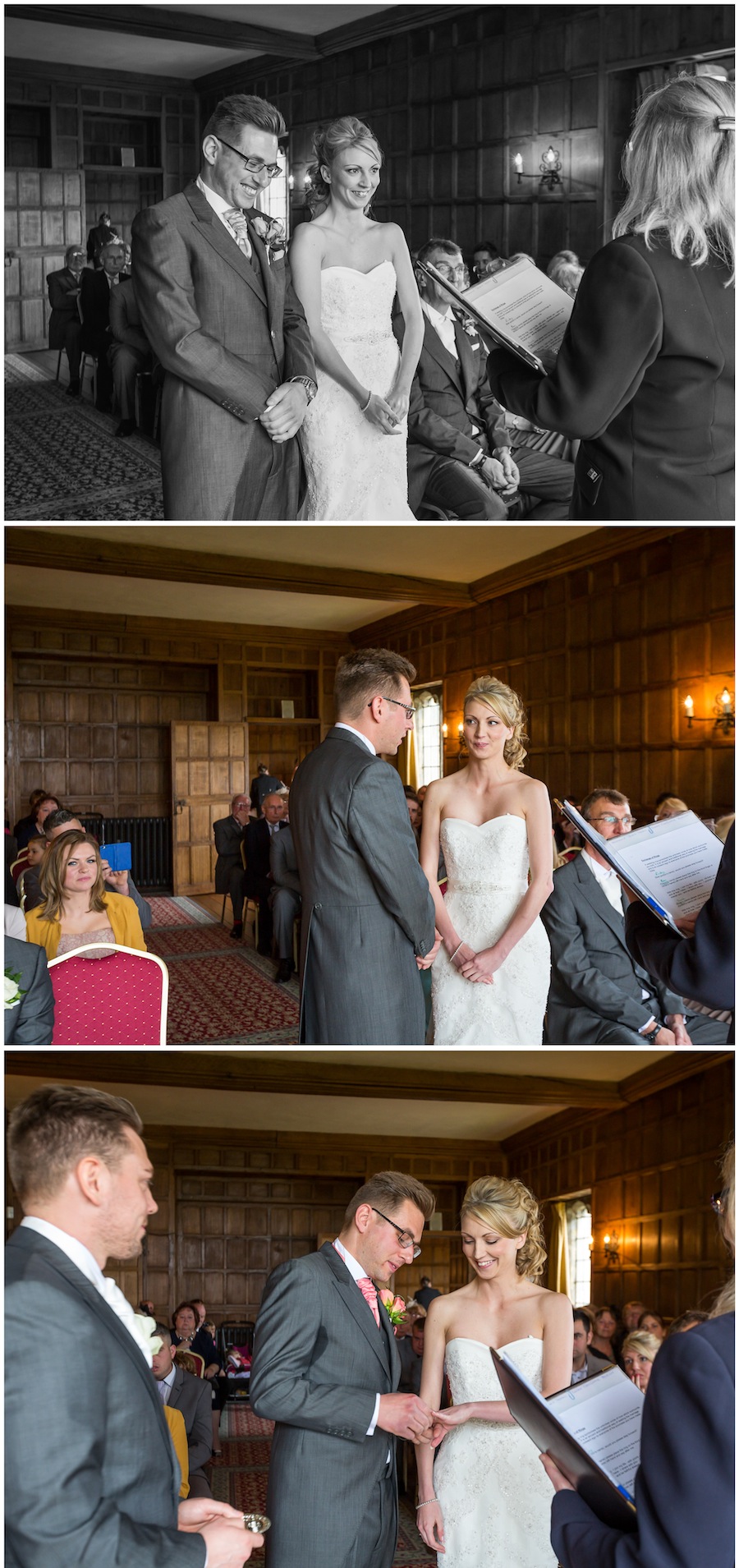 wedding lympne castle