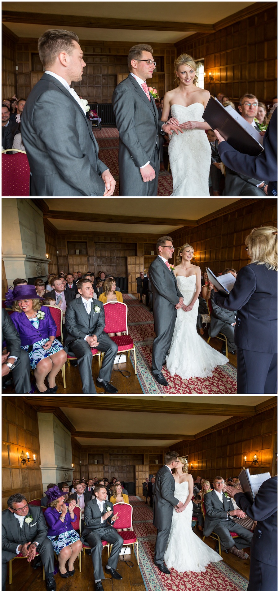 wedding lympne castle