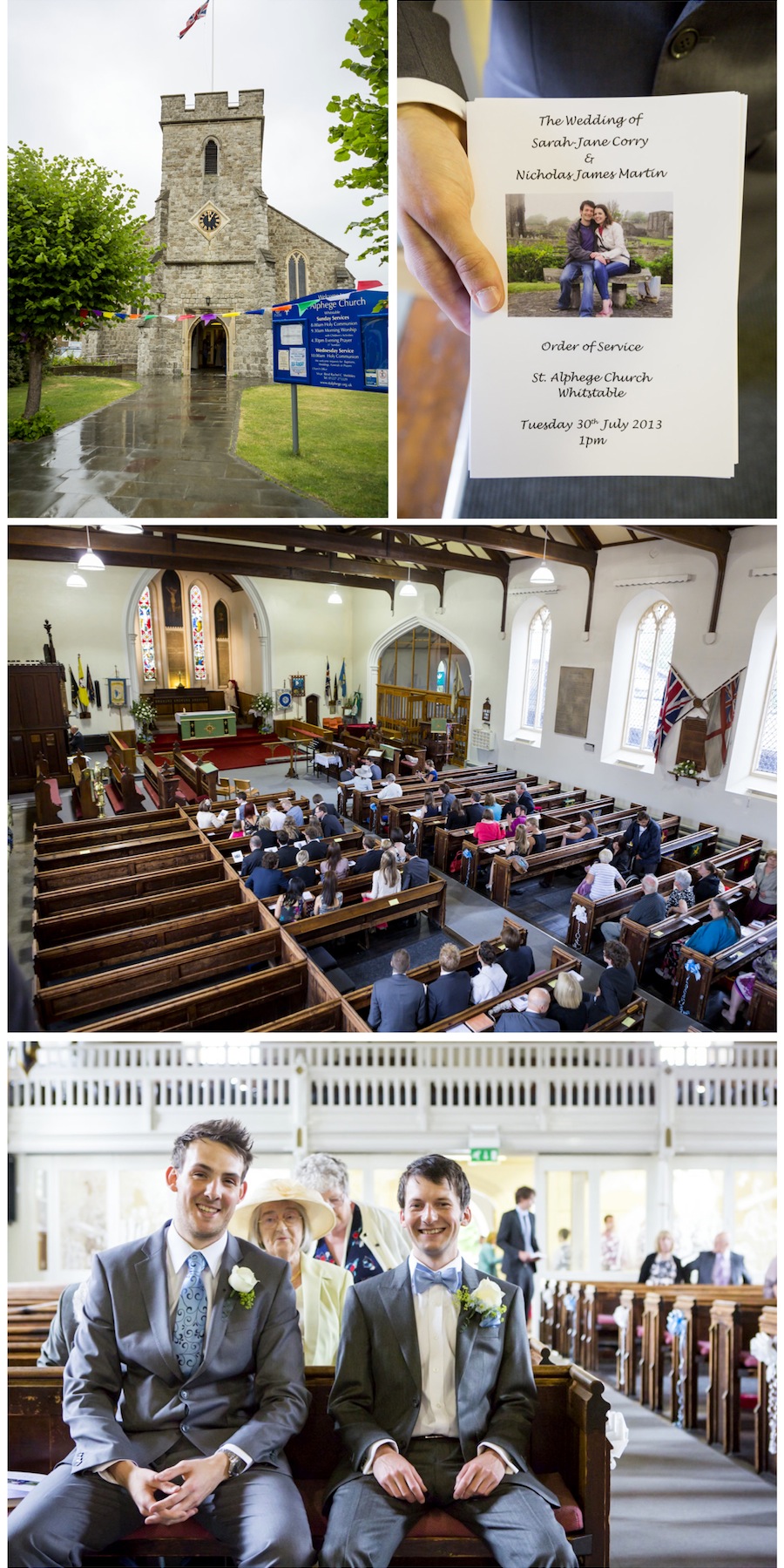 wedding alphege church whitstable