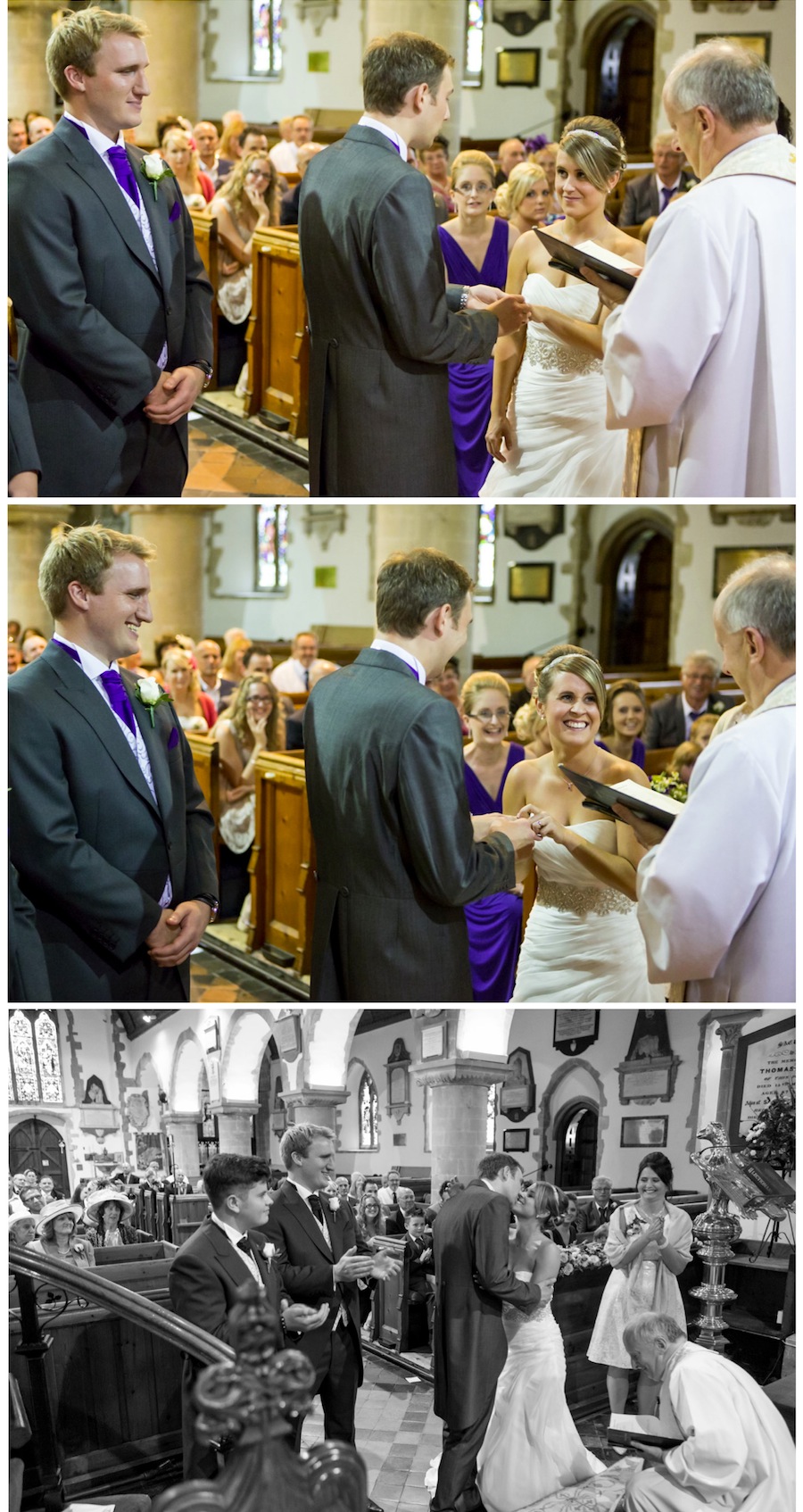 wedding st peter's church broadstairs